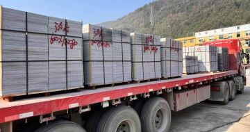 邢台 芝麻灰地铺石出货日常