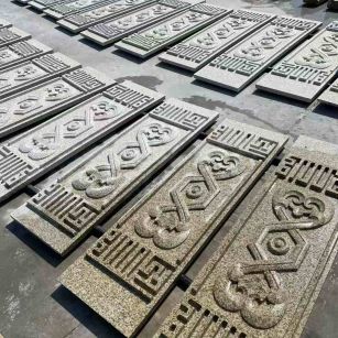 邢台 黄金麻花岗岩外墙雕刻板