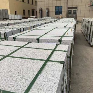 邢台 白麻花岗岩5.0公分荔枝面地铺石