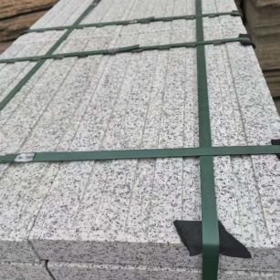 邢台 白麻花岗岩直行盲道石，盲条，地铺石