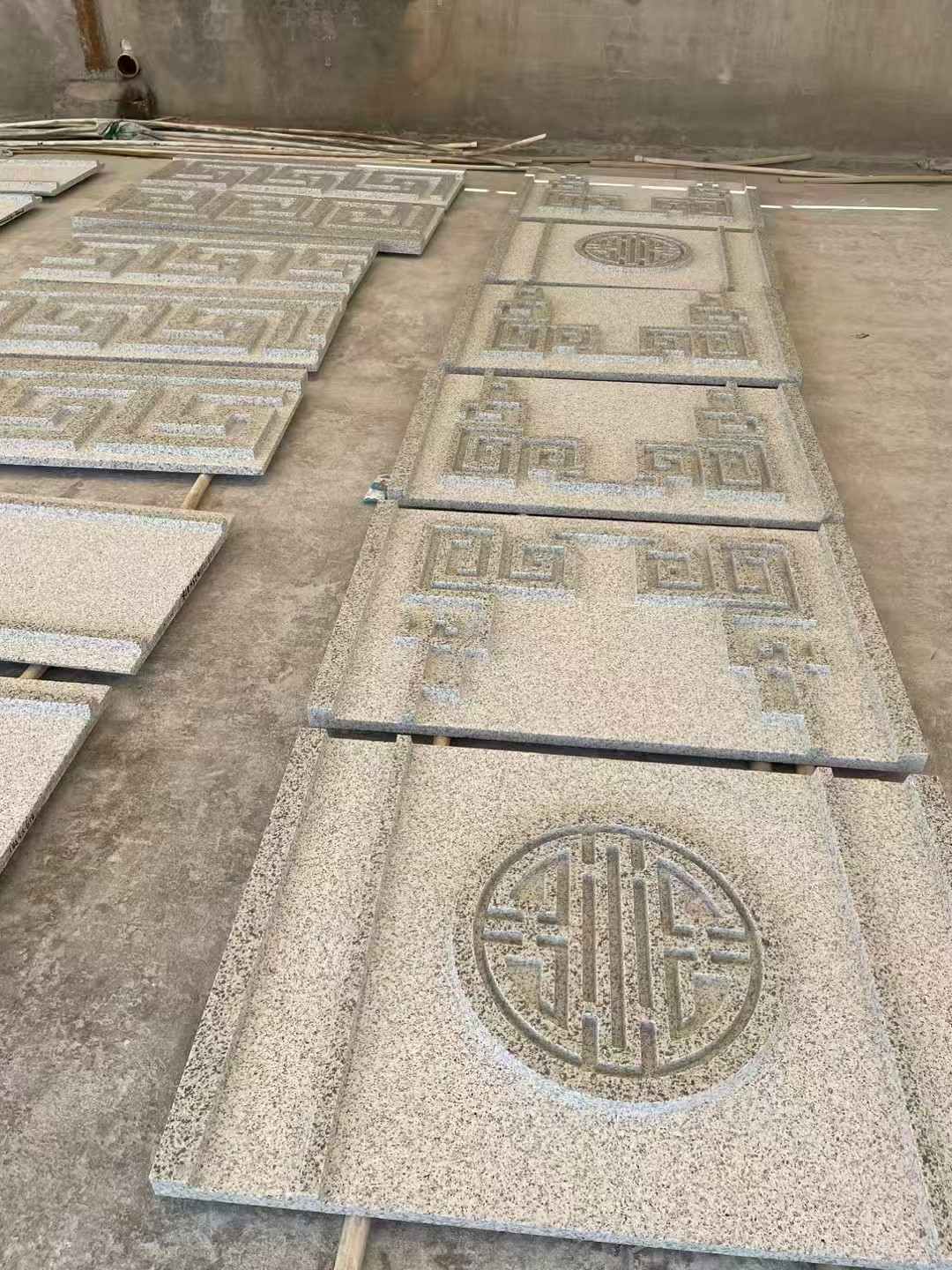 邢台 白麻花岗岩外墙立面雕刻板