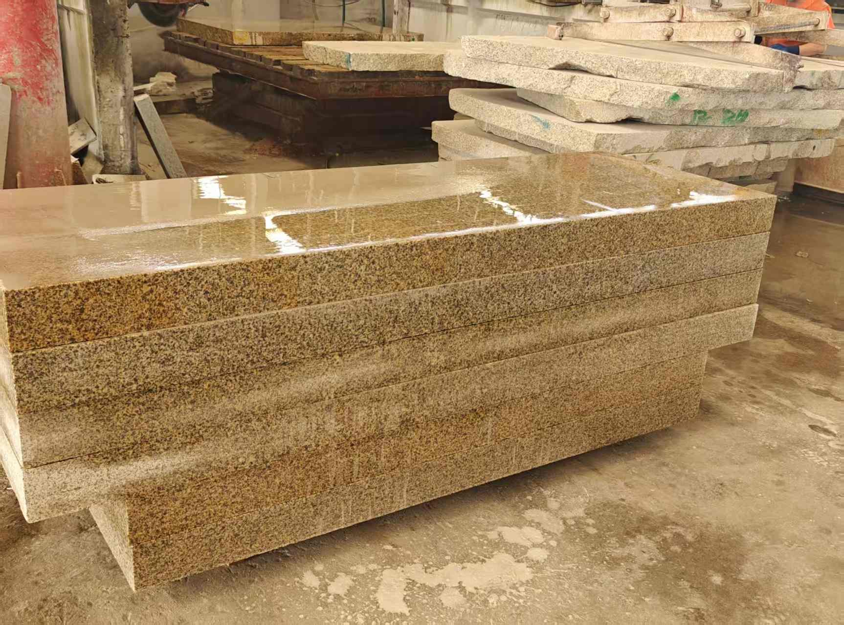 邢台 黄金麻栏杆料半成品加工中