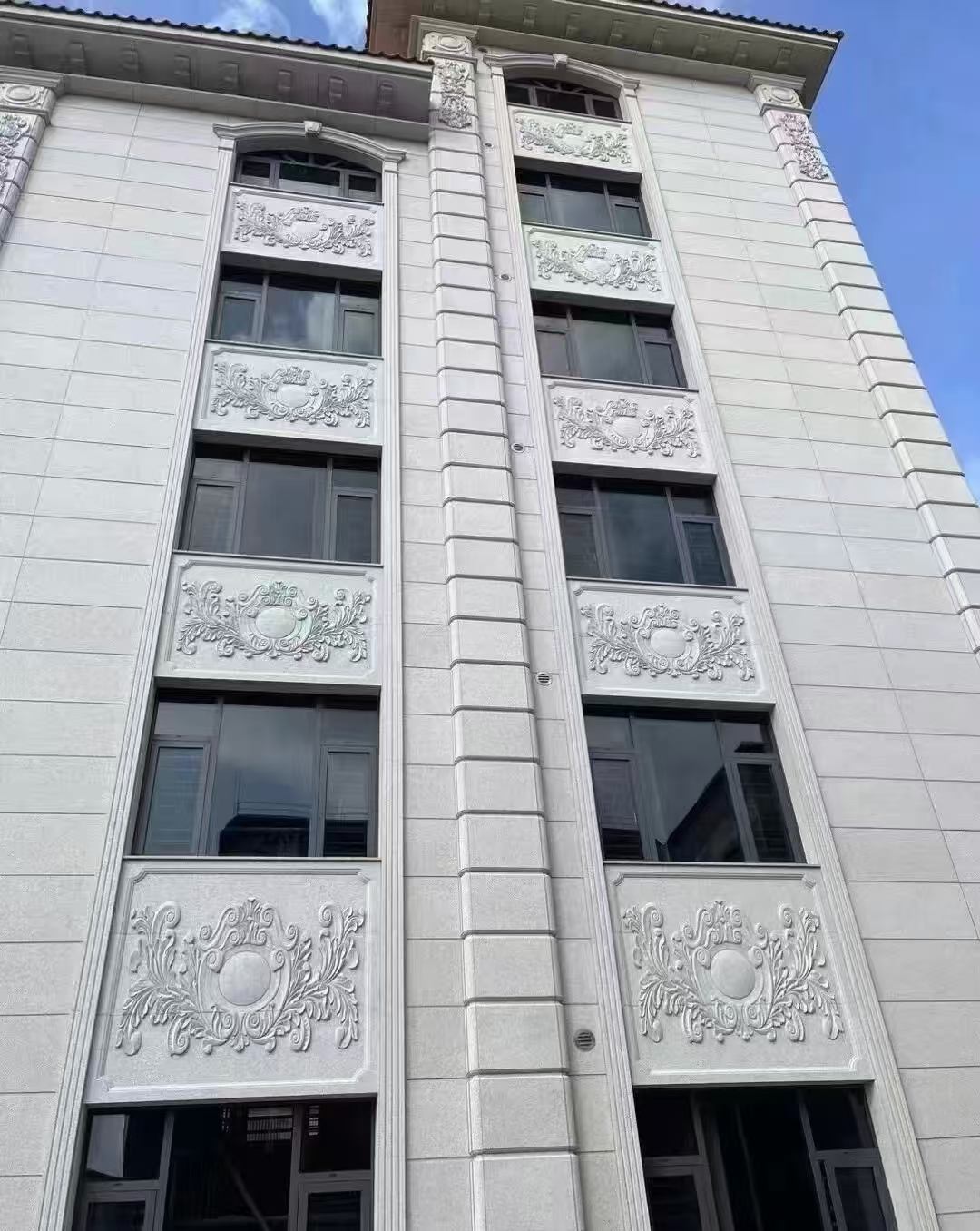 邢台 白麻荔枝面花岗岩别墅外墙干挂