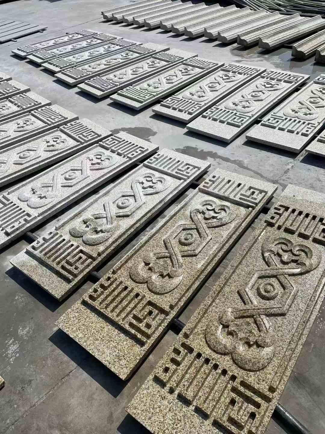 邢台 黄金麻花岗岩外墙雕刻板